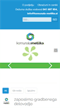 Mobile Screenshot of komunala-metlika.si